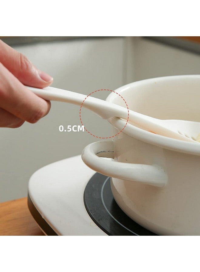 Wolpin Plastic Strainer Colander Liquid Filter High-Temperature Resistant (1 Pc) Long Handle 35 x 14 cm - Image 5