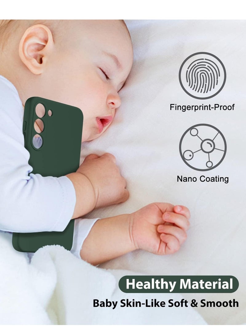 BORTONY Samsung Galaxy A25 Case Cover Flexible Soft Silicone Slim Fit Case for Galaxy A25 Anti Scratch with Inside Microfiber Lining Shockproof Protective Phone Case for Galaxy A25 5G 6.5 inch - Image 4