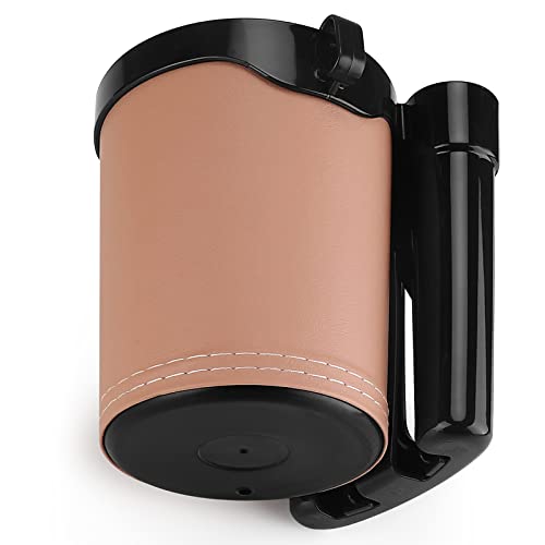 Accmor 3-in-1 Bike Cup Holder with Cell Phone Keys Holder, Bike Water Bottle Holders, Universal Bar Drink Cup Can Holder for Bicycles, Motorcycles, Scooters, Black Beige - Image 4