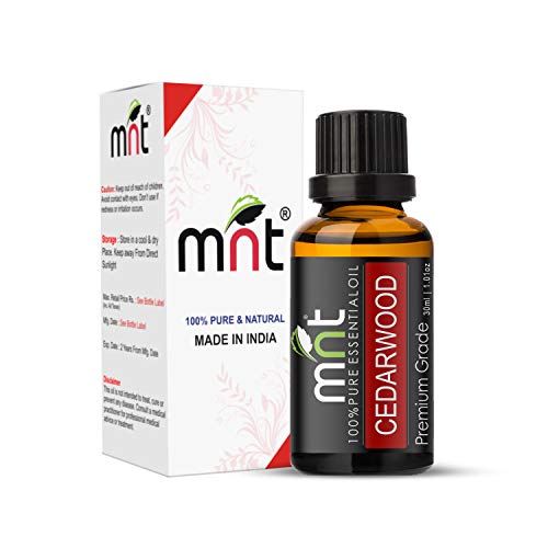 MNT Cedarwood Essential Oil 100% Pure, Natural & Therapeutic Grade for Skin, Hair & Aromatherapy (30ML) - Image 1