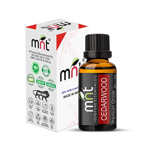 MNT Cedarwood Essential Oil 100% Pure, Natural & Therapeutic Grade for Skin, Hair & Aromatherapy (30ML) - Image 2