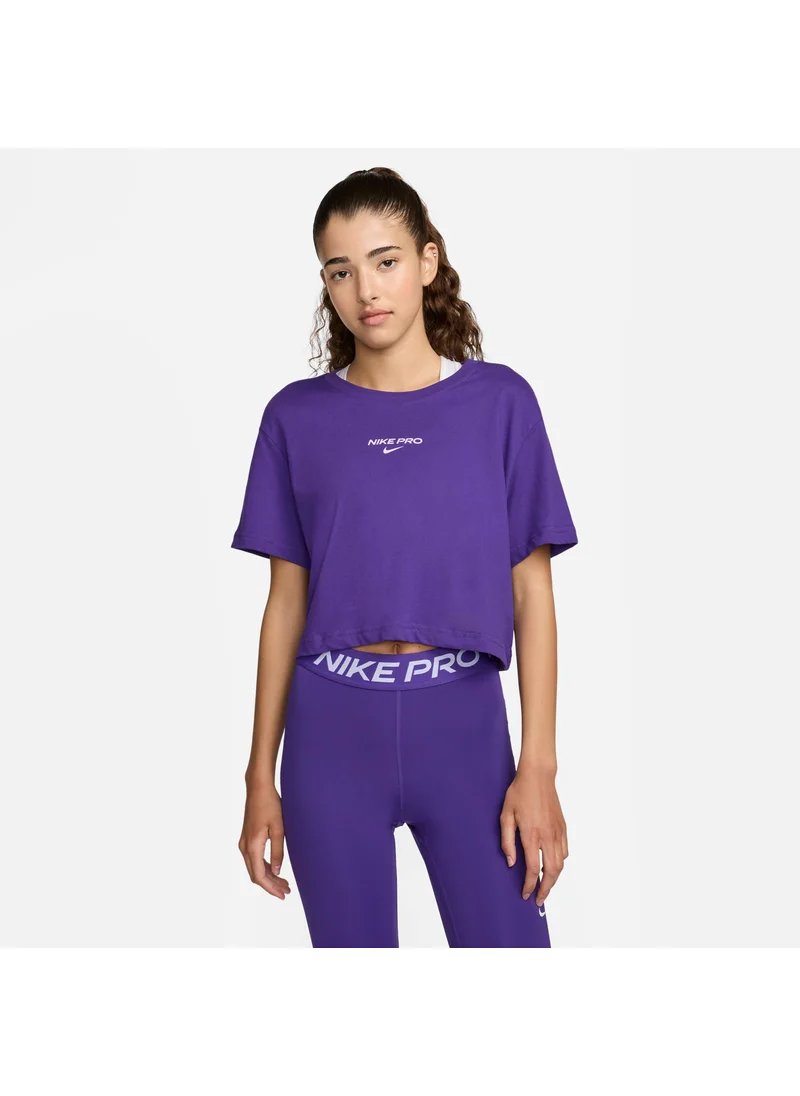 Nike Women's Pro Dri-FIT Cropped Tee