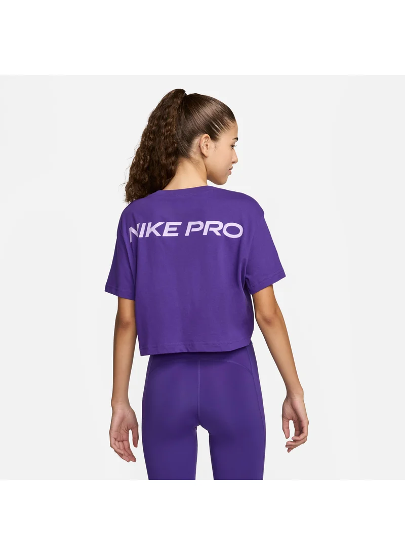 Nike Women's Pro Dri-FIT Cropped Tee