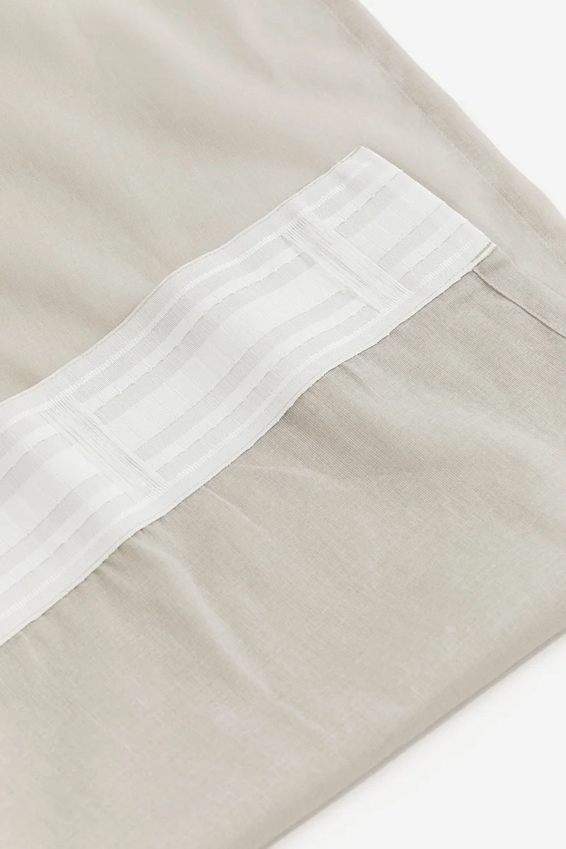 H&M 2-Pack Airy Multiway Curtains