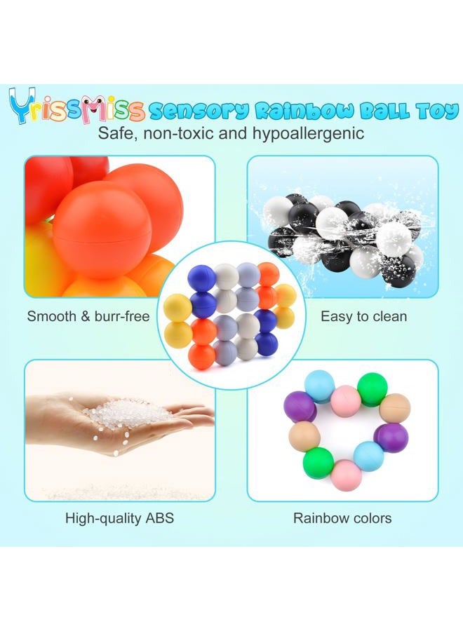 Yrissmiss 2PCS Sensory Fidget Toys for Kids Toddler Adults, Autism Sensory Toys for Autistic Children, ADHD Tools, Calm Down Desk Toys Easter Basket Stuffers Gifts for Kid Boys Girls 3+ Year Old B - Image 3