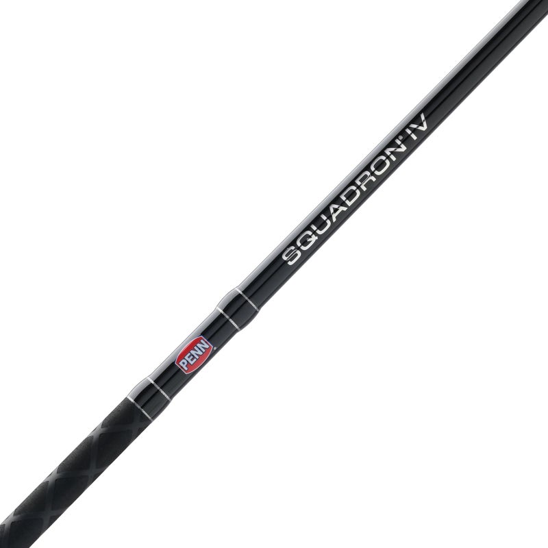Penn Squadron IV Surf Spinning Rod, 8', 2-Piece Saltwater Fishing Rod, Medium Power, 12-20 lb Line Rating, 3/4-3 oz Lure Rating - Image 2