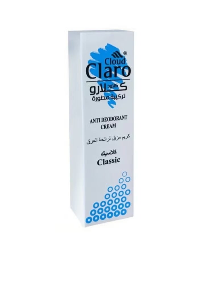 Cloud Claro Classic Deodorant Cream 20ml