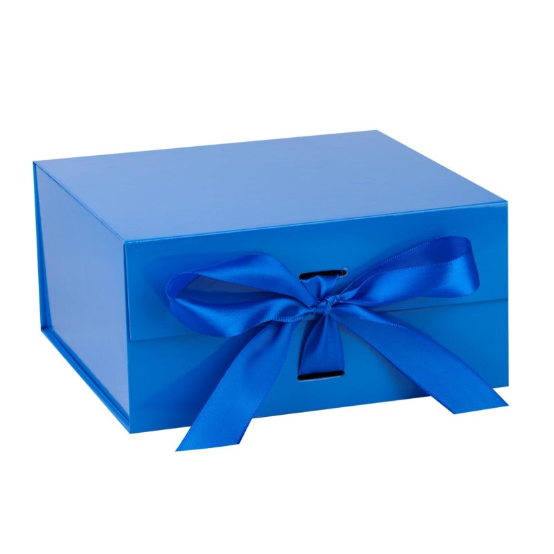 OEMVALATY Black Gift Box,6x6x3 Inches Gift Boxes with Lids for Presents with Magnetic Closure and Ribbon for Wedding,Storage,Birthday - Image 1