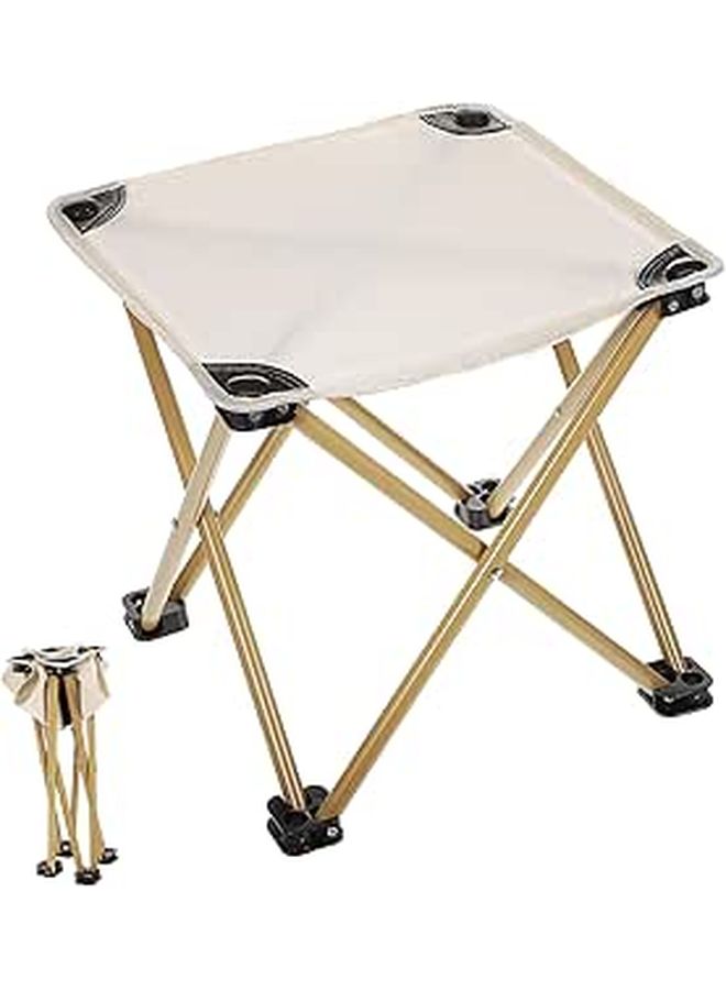 Heavy Duty Oxford Camping Stool Portable Chair Compact Lightweight For Outdoor Travel - Image 1