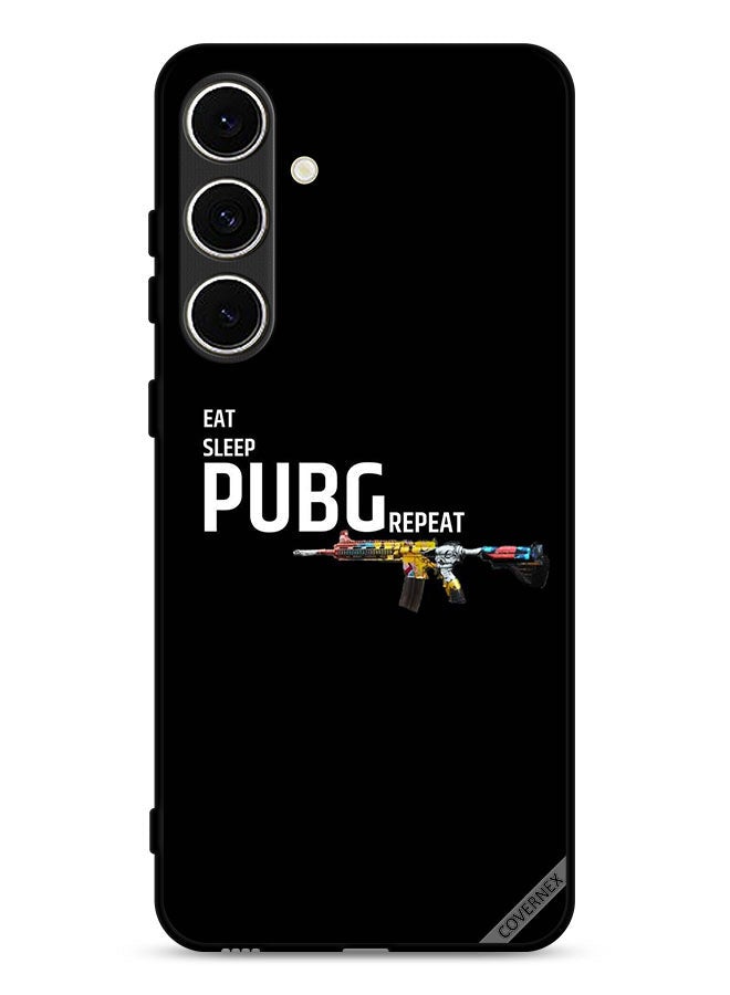 Covernex Samsung Galaxy A36 5G Protective Case Cover Eat Sleep Pubg Repeat - Image 1