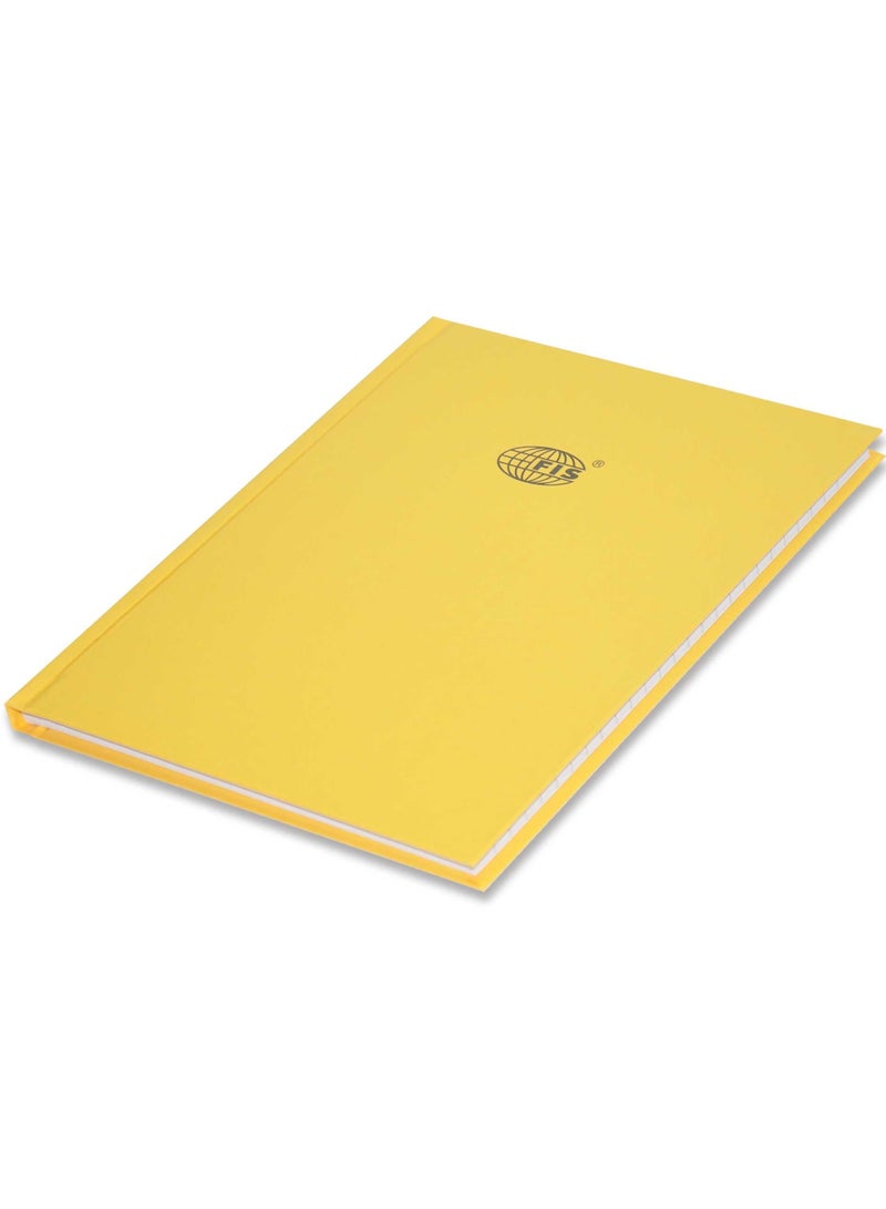 FIS Pack of 5  Neon Hardcover Notebook Single Line, 9X7 Inches (22.86 X 20.32 CM), 100 Sheets, Gold -FSNB97N200 - Image 4