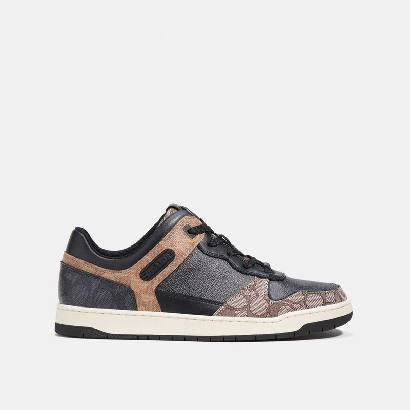 COACH C201 Sneaker In Signature Canvas