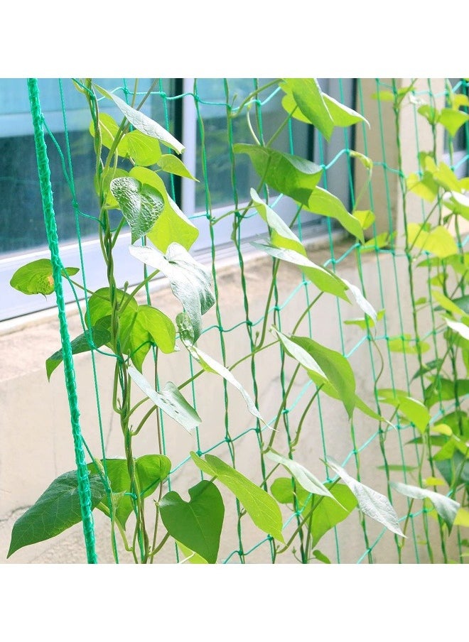 Generic 2Pcs Garden Netting Climbing Plant Supports Garden Trellis Netting Heavy Duty Mesh for Cucumber Tomato Vegetables Fruit Vine  - Image 5