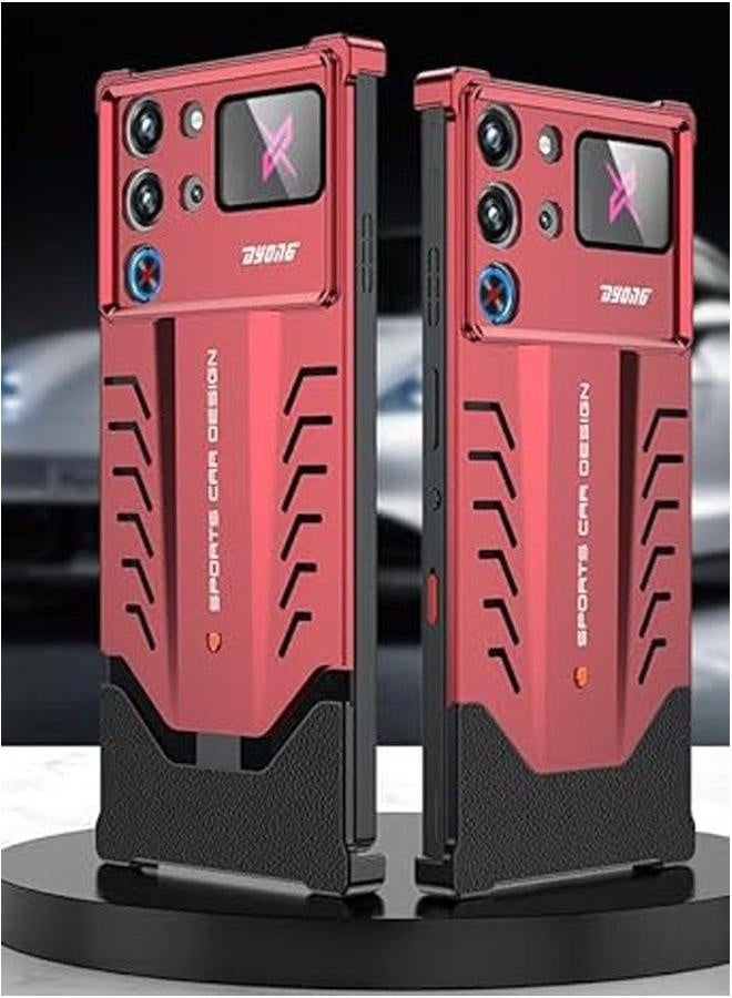 غطاء معدني لهاتف ZTE Nubia Red Magic 10 Pro / Plus، هاتف مقاوم للسقوط بلا حواف مع نظام تبريد مرن، غطاء واقي من سبائك الألمنيوم لتبديد الحرارة
