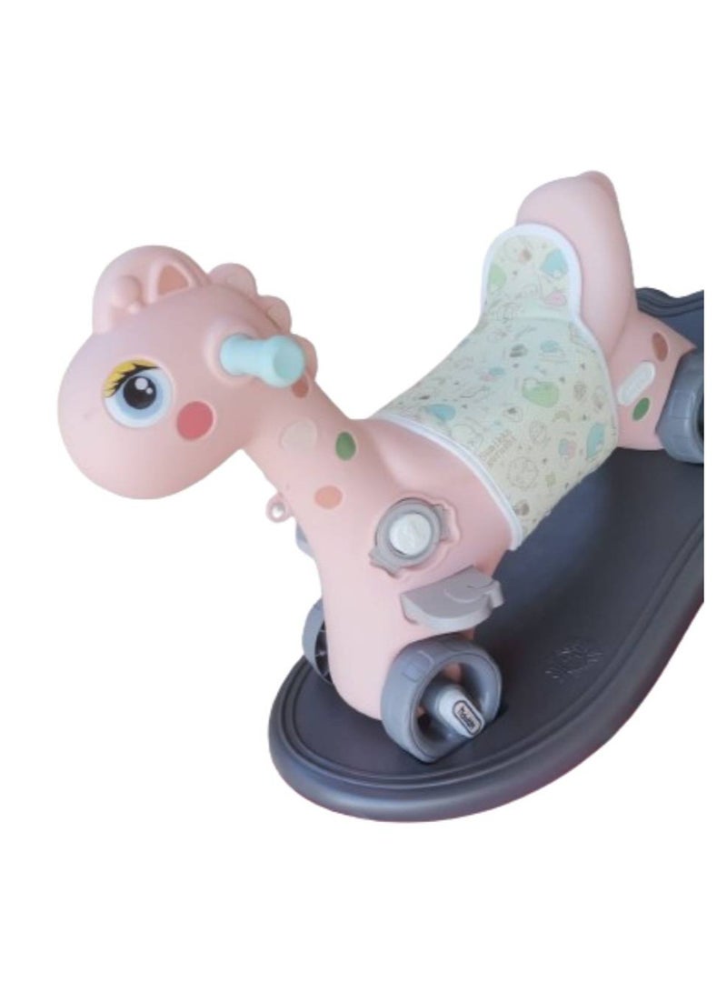 2 in 1 rocking horse and bike for kids - Image 1