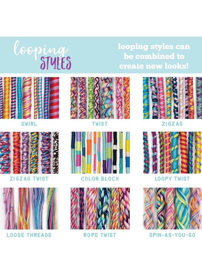 Loopdedoo Loopdedoo Deluxe DIY Friendship Bracelet Maker Kit - Make Bracelets in Minutes for Birthdays and Friendship Gifts - Award Winning Crafts Kit for Kids Aged 8+  - Image 4