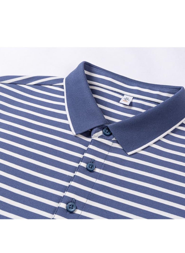 POLO Shirt Men's Short sleeved T-shirt New Fashion Casual Flip Leader - Image 5