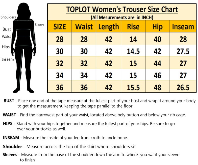 TOPLOT Trouser for Women || Casual Pants for Women || Loose Fit High-Waist Korean Pants || (Regular Fit | Polyester) (Women-Trouser-5229-Teal-30) - Image 3