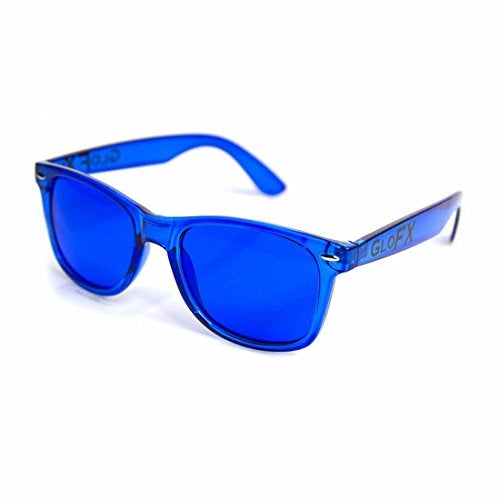 GloFX Blue Color Therapy Chakra Relax Glasses - Image 2