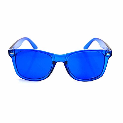 GloFX Blue Color Therapy Chakra Relax Glasses - Image 3