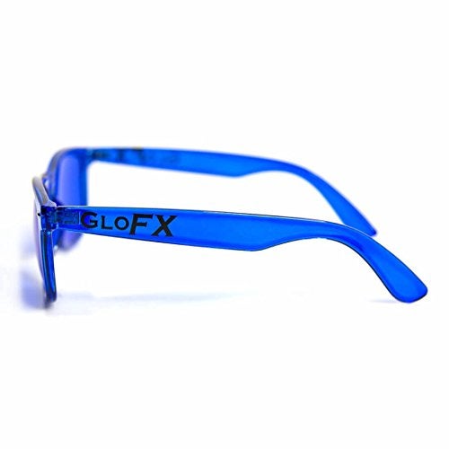 GloFX Blue Color Therapy Chakra Relax Glasses - Image 4