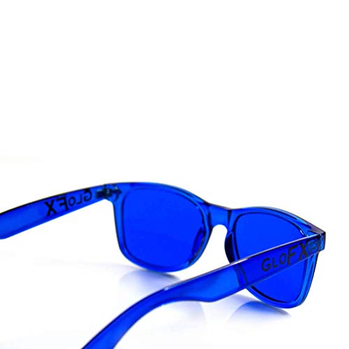 GloFX Blue Color Therapy Chakra Relax Glasses - Image 5