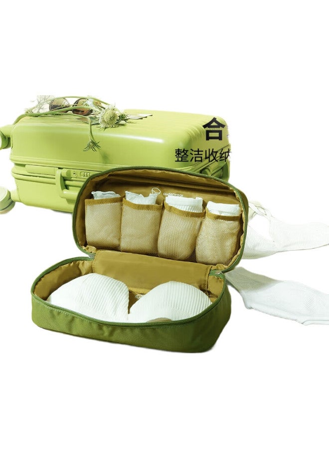 M Square Underwear Storage Bag, Travel Underwear Organizer, Portable Panty And Bra Pouch, Business Trip And Travel Underwear Sorting Bag - Image 1