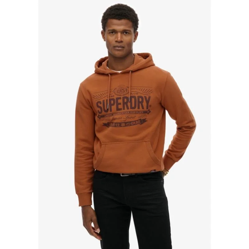 Superdry Heritage Brand Relaxed Hoodie
