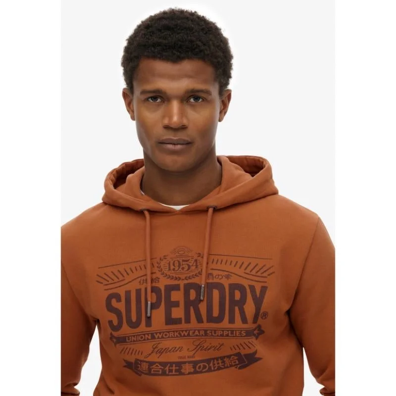 Superdry Heritage Brand Relaxed Hoodie