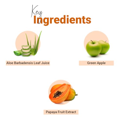 Vedic Line Vedicline Crystal Clear Skin Care Combo, With Papaya & Green Apple Extract For Healthy Glowing Skin, (Pack Of 4) 400 ml - Image 3