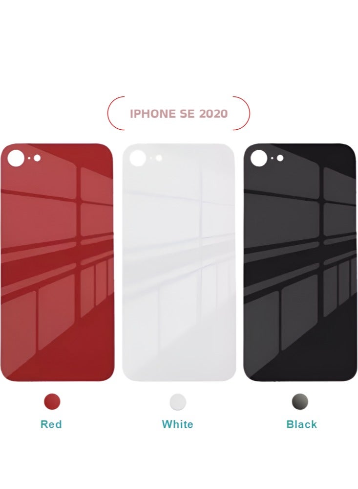 ام اتش كيو غطاء خلفي ايفون اس اي 2020 احمر