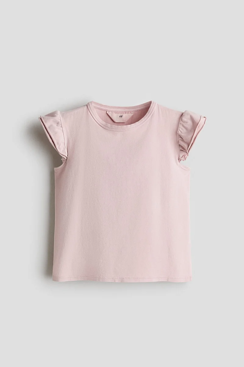 H&M Flutter-sleeved top