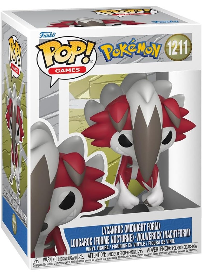 Funko Pop! Games: Pokemon - Lycanroc (Midnight Form) - Image 2