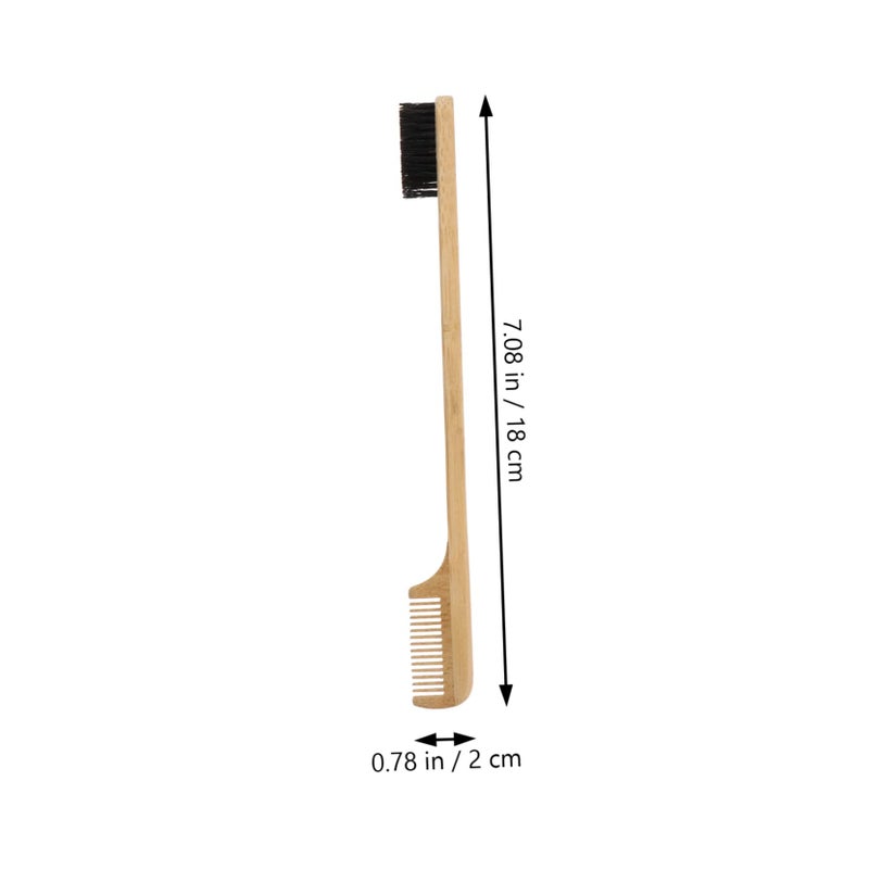 Dual Ended Eyebrow Brush and Comb Tool for Precise Grooming and Trimming Easy to Use - Image 5