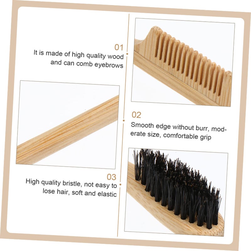 Dual Ended Eyebrow Brush and Comb Tool for Precise Grooming and Trimming Easy to Use - Image 4