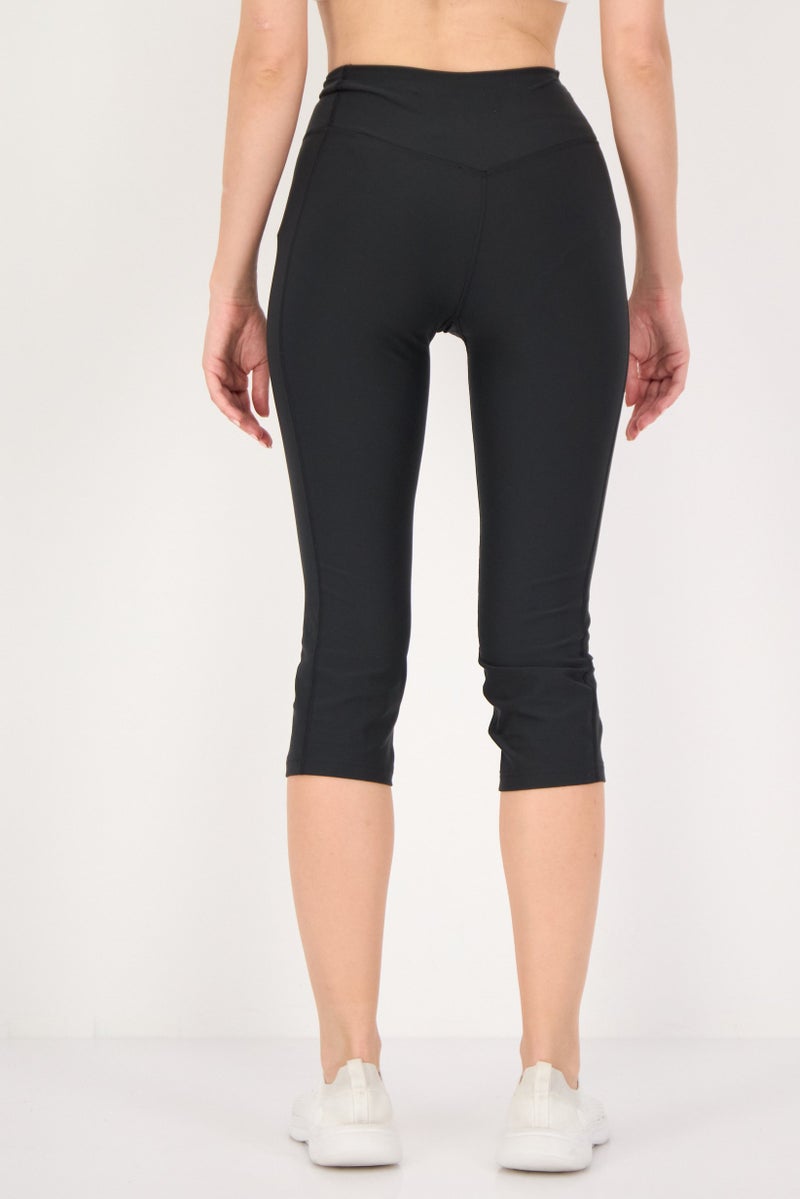 Nike Women Dri Fit Training 3/4 Leggings Black - Image 3