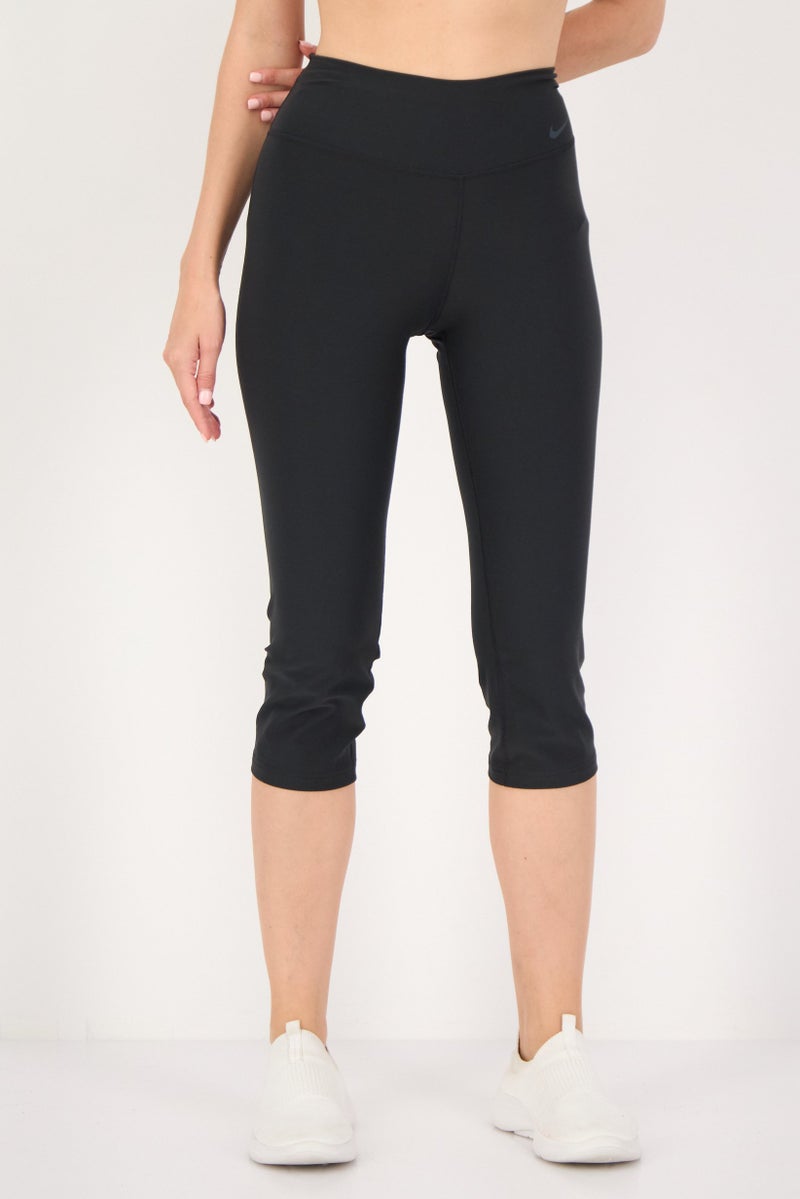 Nike Women Dri Fit Training 3/4 Leggings Black - Image 1