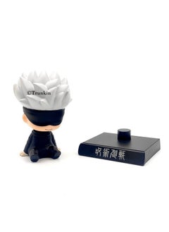 Trunkin Trunkin Jujutsu Kaisen Gojo Satoru Bobblehead | PVC Anime Figurine | Model Anime Toys Bobble Head (Multicolor) - 14 Cms  - Image 4