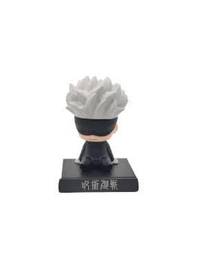 Trunkin Trunkin Jujutsu Kaisen Gojo Satoru Bobblehead | PVC Anime Figurine | Model Anime Toys Bobble Head (Multicolor) - 14 Cms  - Image 1