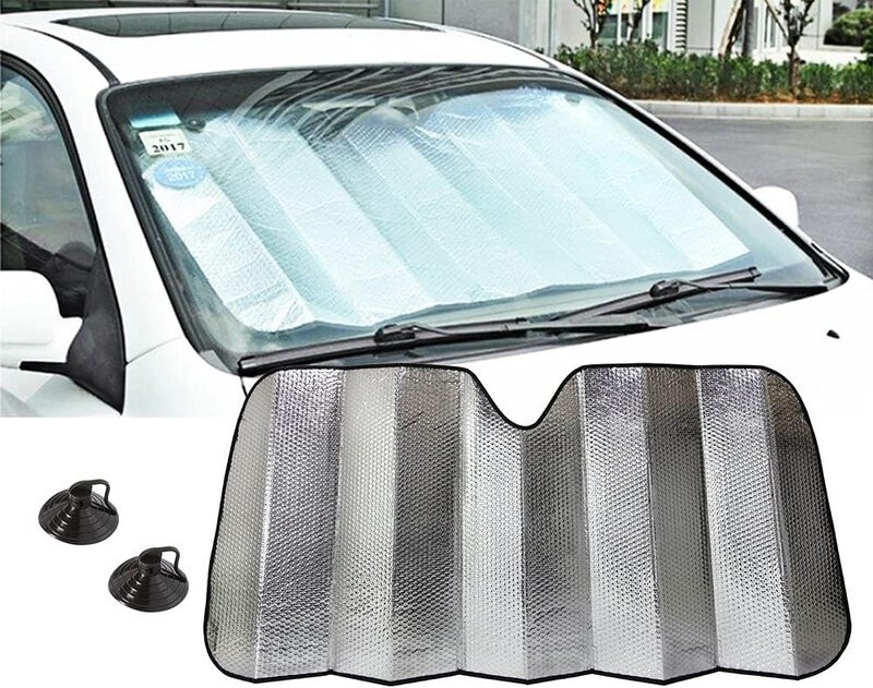 Selifaur 60x130 cm Foldable Auto Front/Rear Window Car Windshield Sun Shade for Kia Sonet - Image 3