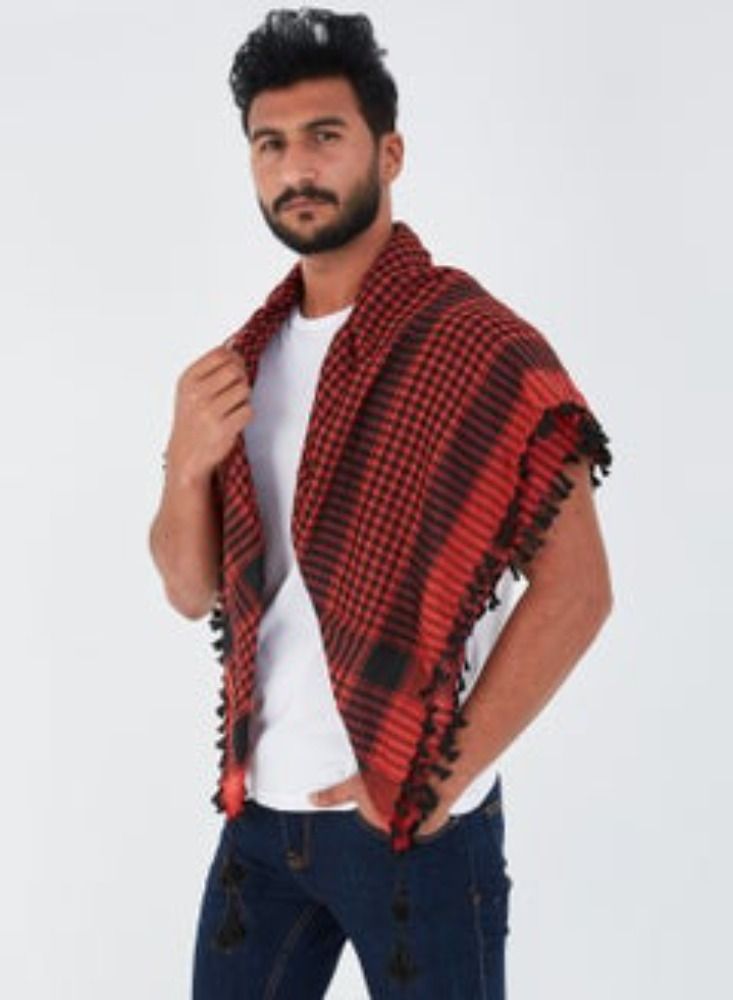 Dream Zone Plaid Arabic Shemagh Scarf