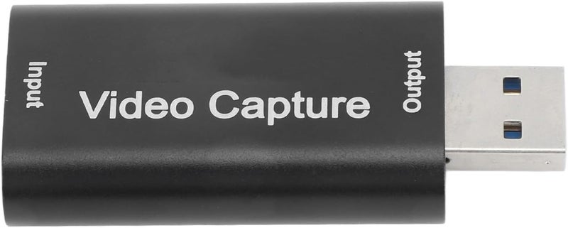 واجهة متعددة الوسائط عالية الدقة (HD Multimedia Interface) لبطاقة التقاط الفيديو عبر USB، بدقة 4K 1080P ومعدل 30 إطارًا في الثانية، تدعم التقاط الصوت والفيديو في الوقت الفعلي، مع دعم للتوصيل والتشغيل الفوري (Plug and Play) لأجهزة الكمبيوتر والهواتف المحمولة. - Image 2
