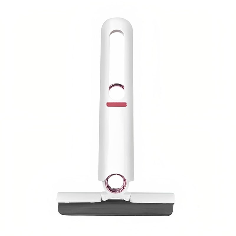 Whitecloud TRANSFORMING HOMES Whitecloud TRANSFORMING HOMES Multi-Functional Hand-Free Mini Mop Effective Household and Car Cleaning for Bathrooms, Kitchens, Desktops, and Glass Surfaces (White, MM-1)  - Image 1