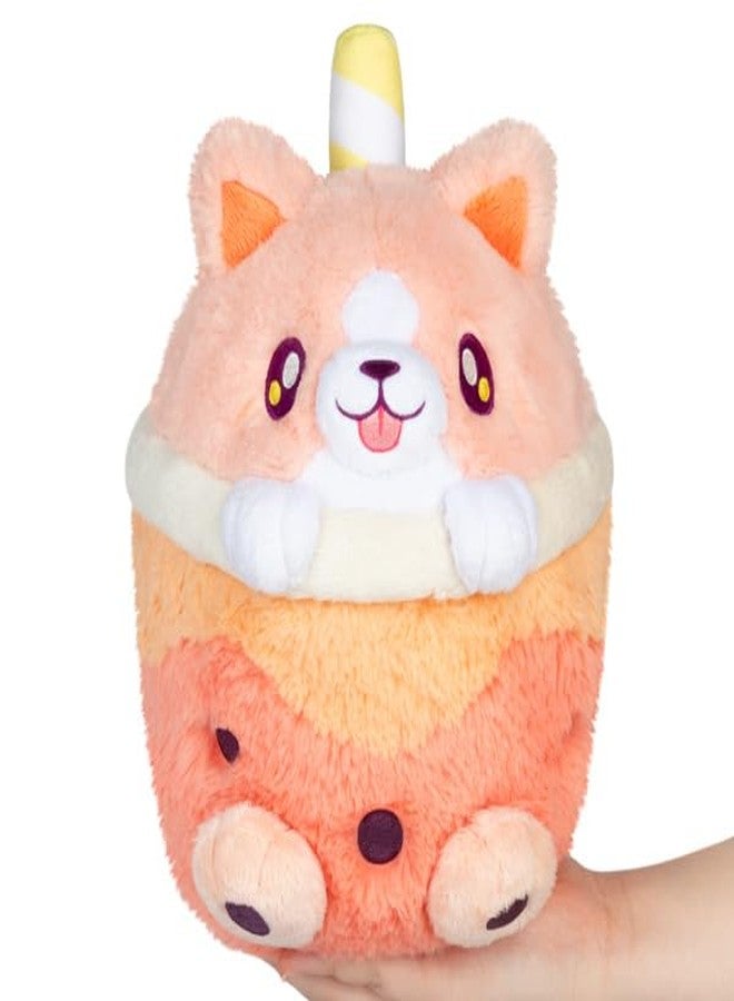 Squishable / Mini Corgi Bubble Tea Plush - Image 1