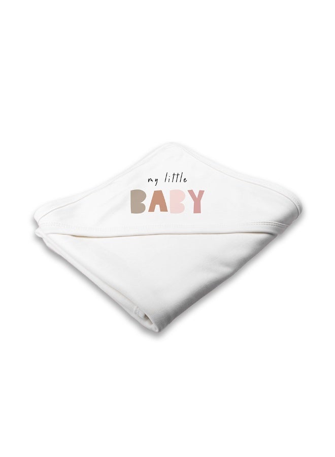 Mamas One Hooded Cotton Baby Blanket Cat-Rainbow – Soft & Breathable Newborn Wrap | Cozy Hooded Swaddle for Sleeping, Bath & Stroller - Image 5