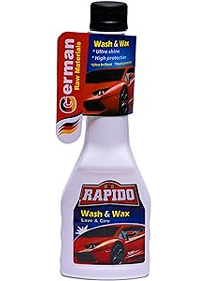 Rapido Wash & Wax 300ml - White