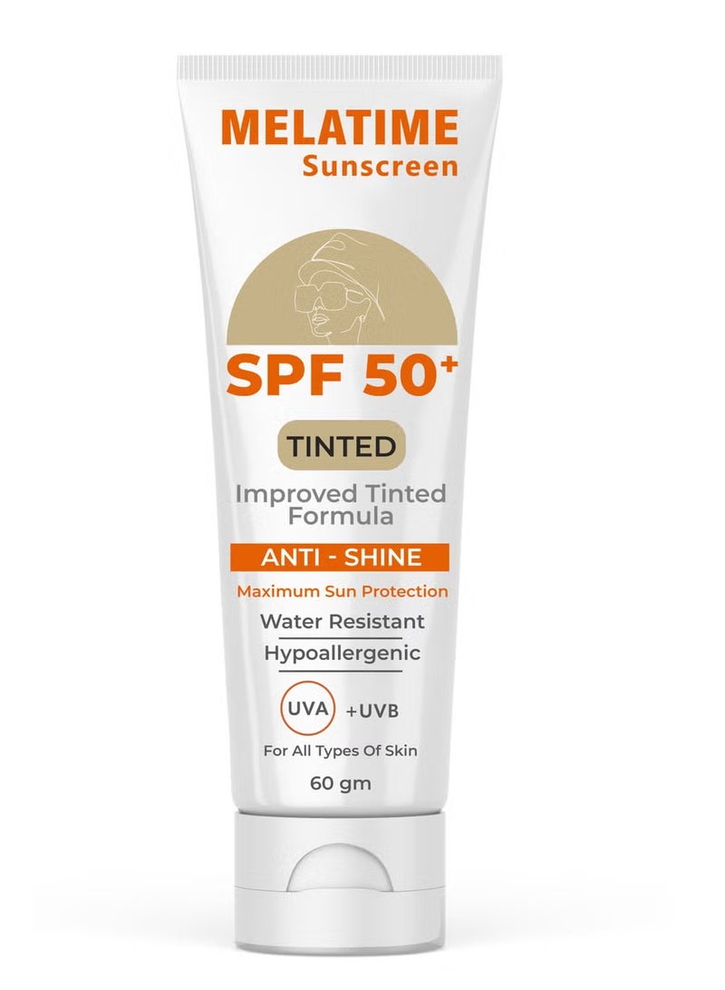 Melatime Tinted Sunscreen 60gm
