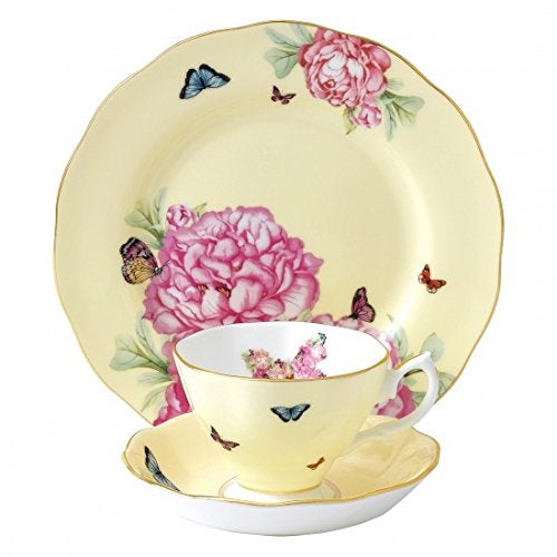 ROYAL ALBERT Miranda Kerr For Royal Albert For 2014 ? 3 Piece Set (Teacup, Saucer and Plate) Joy - Beautifully Boxed - Image 2