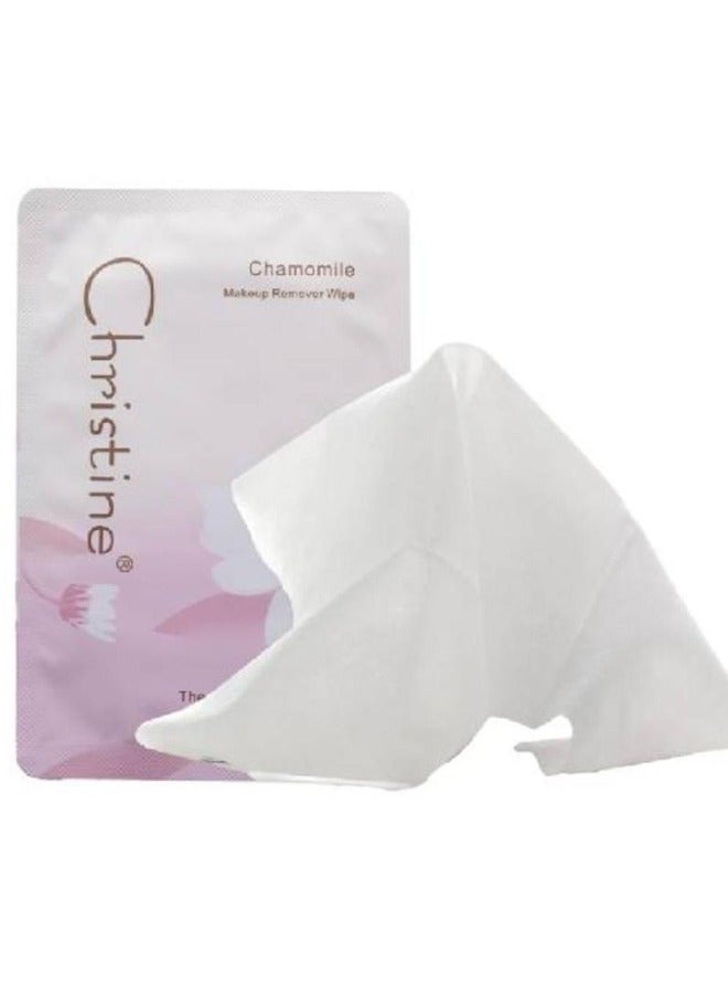 كريستينا مناديل فاخرة لتنظيف البشرة وازالة المكياج 24منديل - Image 2