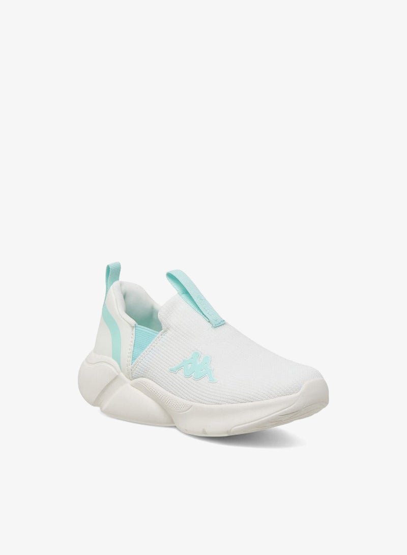 Kappa Logo Applique Slip-On Sports Shoes with Pull Tab - Image 2